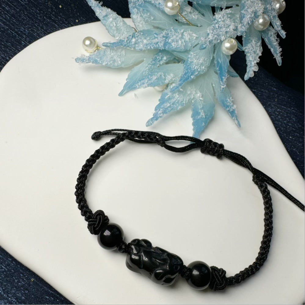 Adjustable Macrame Protective Charm Bracelet Stornfield