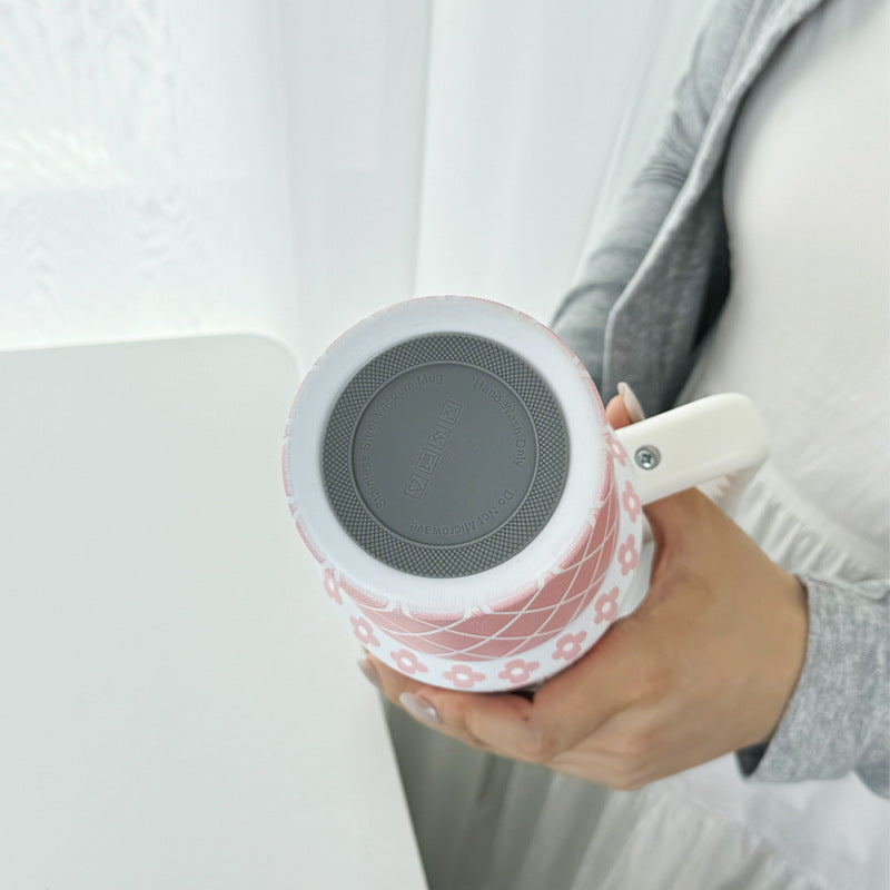 Women's thermos cup with cheerful vegetable design Stornfield