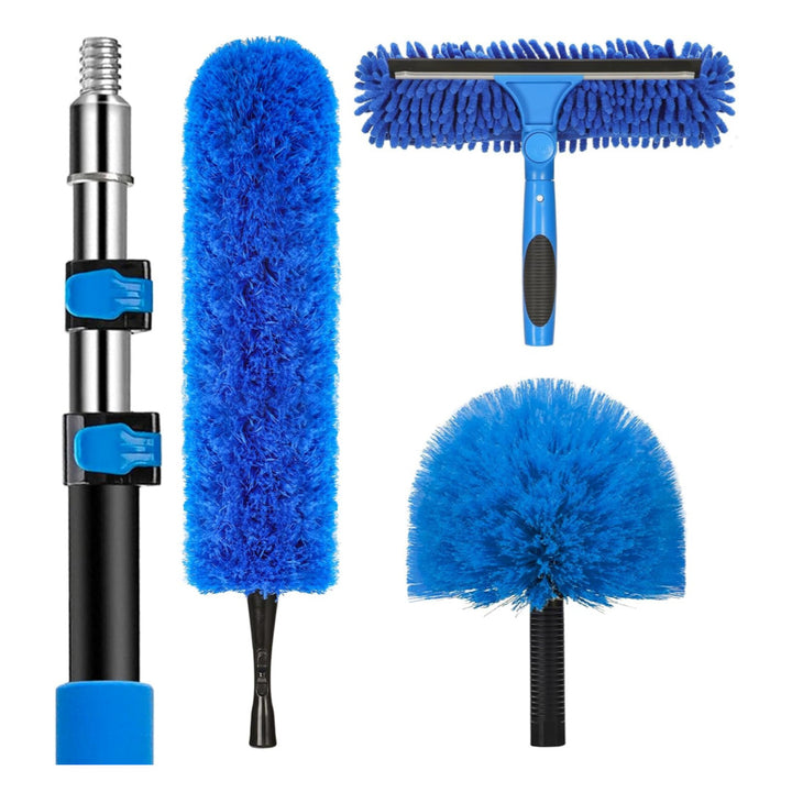 High-Performance Cleaning Kit with Adjustable Pole Stornfield