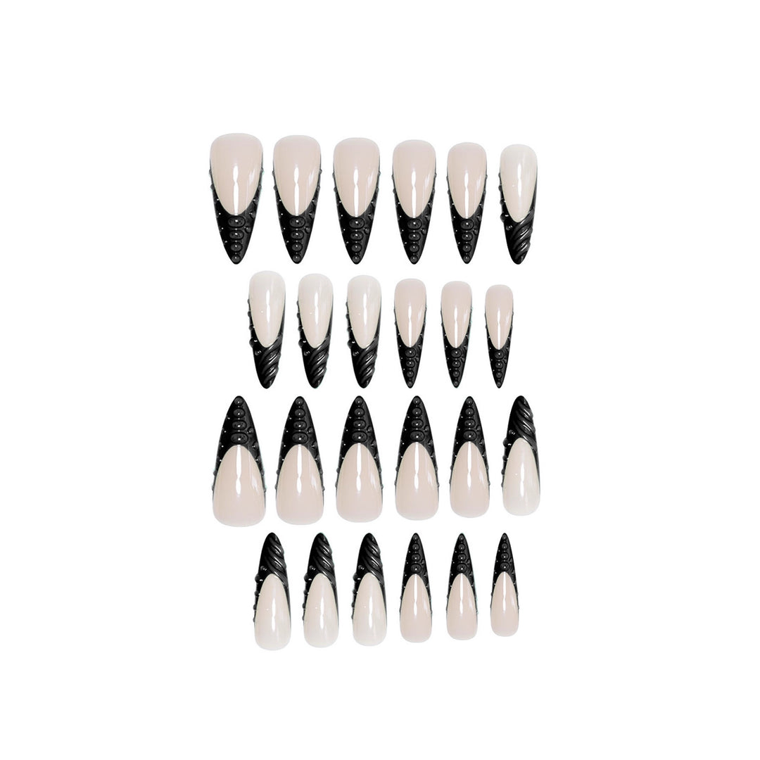 Artistic Sculpted Stiletto Nail Extensions Stornfield