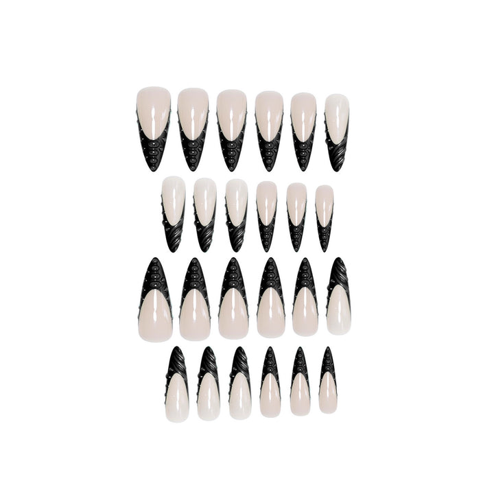 Artistic Sculpted Stiletto Nail Extensions Stornfield
