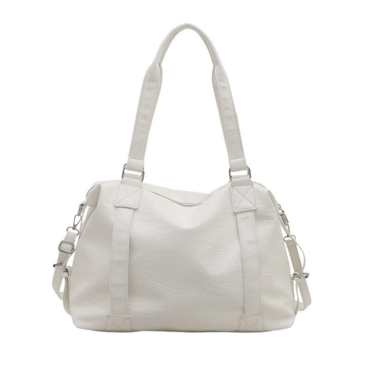 Luxurious Faux Leather Travel Tote Bag Stornfield