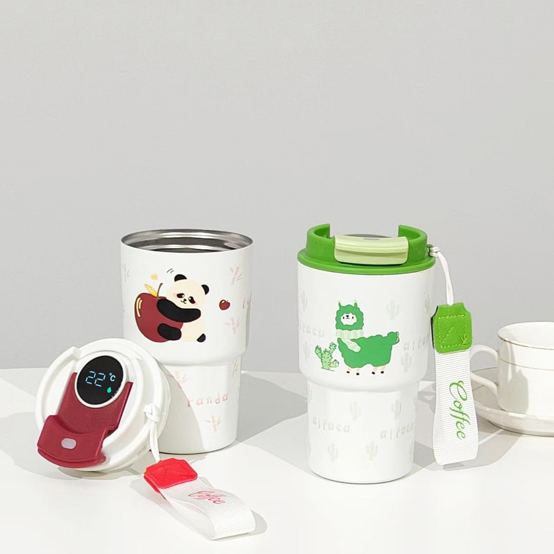 Women's high-quality coffee mug with silicone lid Stornfield
