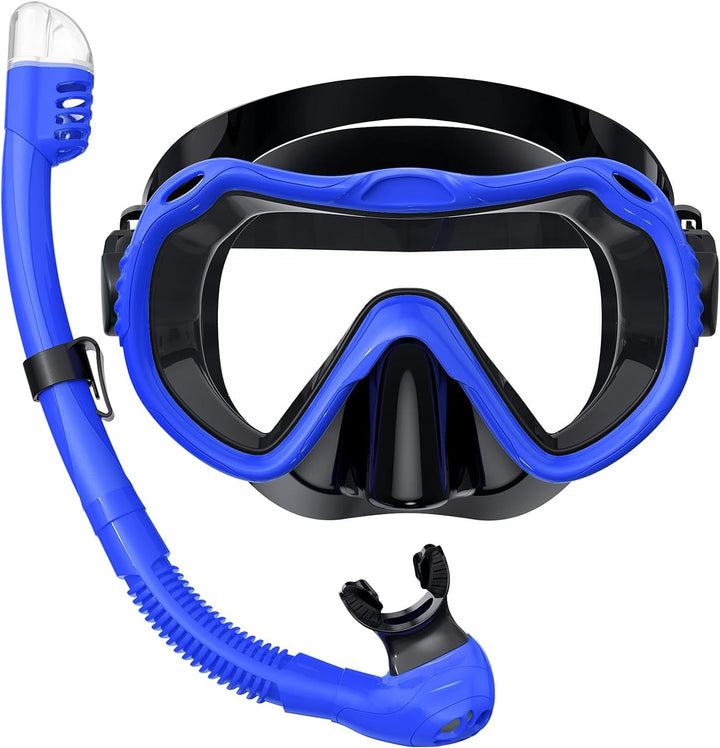 Diving mask with Fit technology and ergonomic snorkel Stornfield