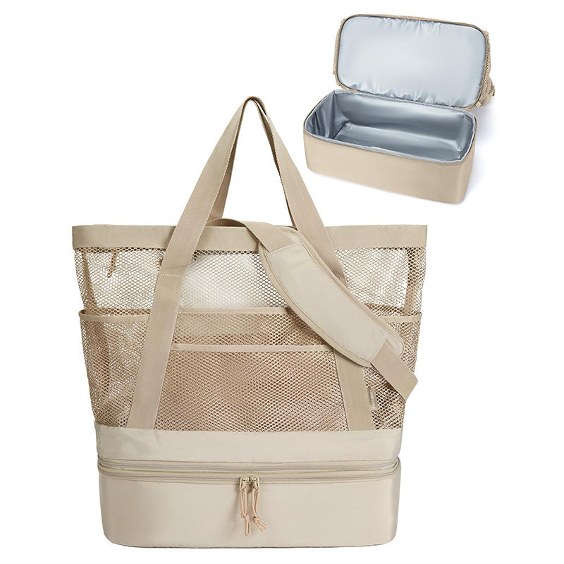 Durable cooler bag with practical removable inner compartment Stornfield