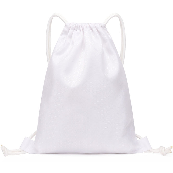 Honeycomb Texture Drawstring Backpack Stornfield