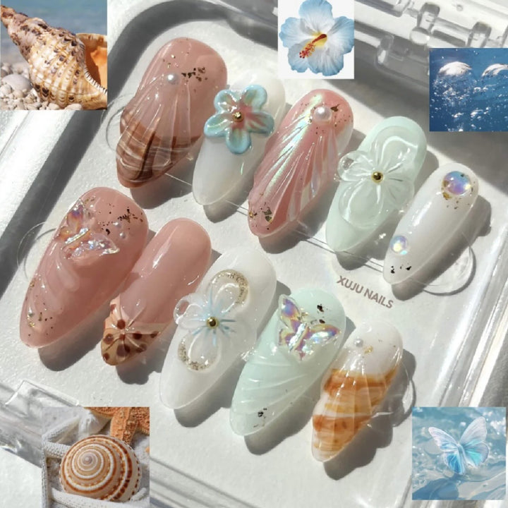 Handcrafted Press-On Nail Set