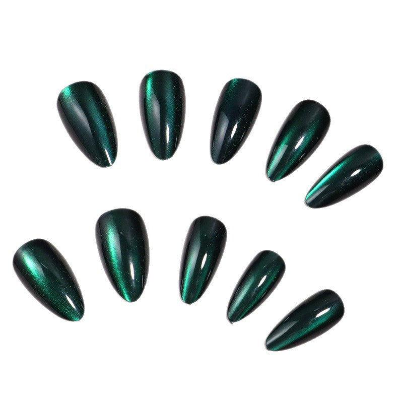 Premium Glossy Stiletto Press-On Nail Set Stornfield