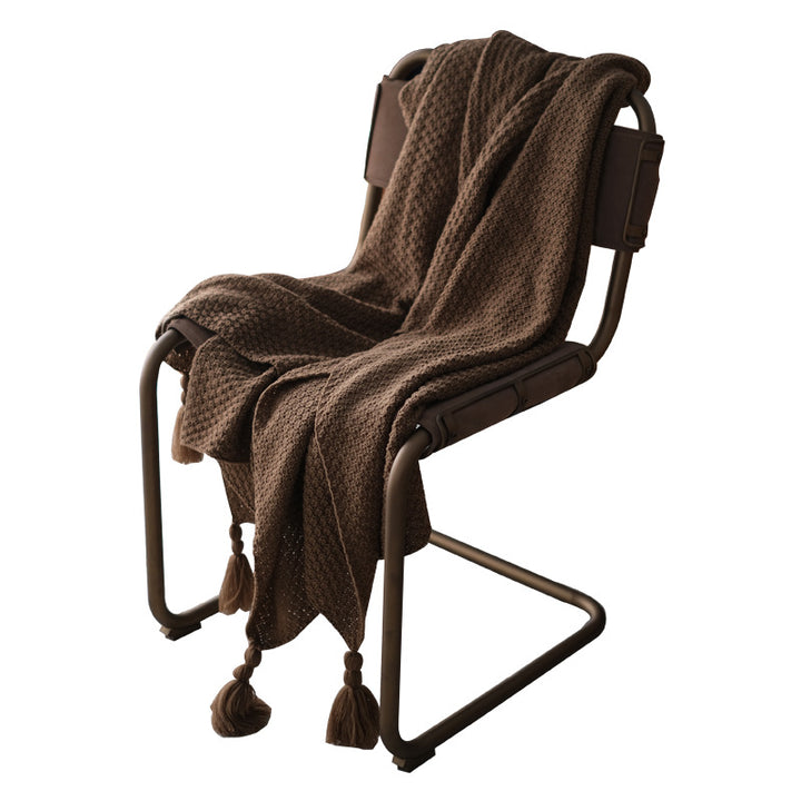 Textured Weave Throw Blanket