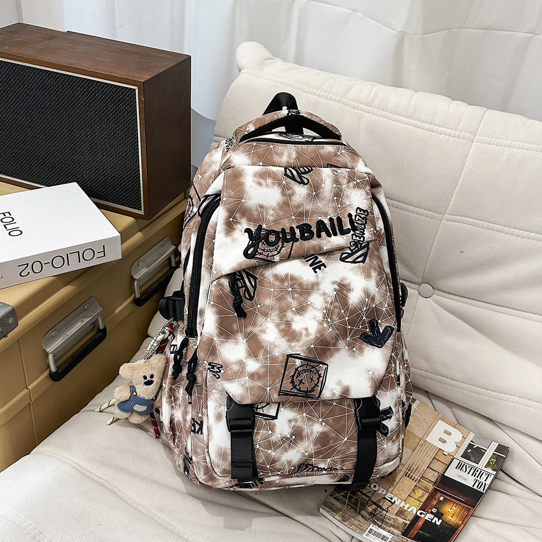 Graphic Print Casual Backpack Stornfield 1791204766