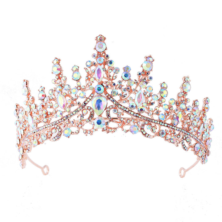 Ladies Rhinestone Tiara with Sparkling Gemstones Stornfield