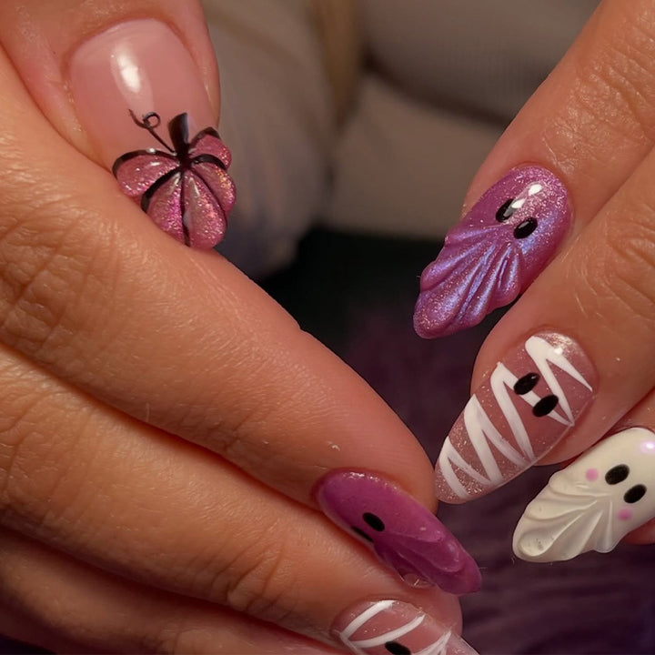 Creative Halloween Art Nails Set Stornfield