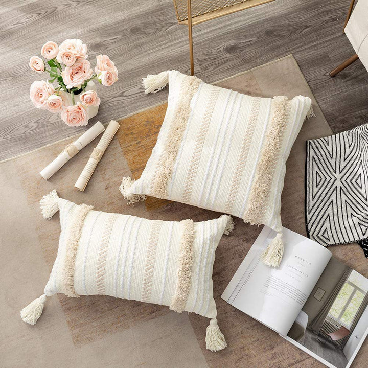 Women Structured Pillowcase with Tassels Stornfield