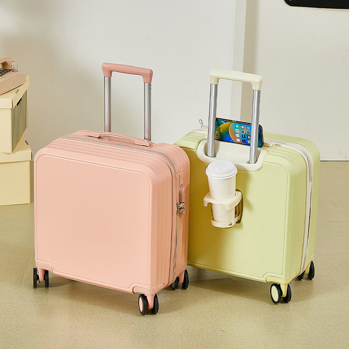 Compact Hard-Shell Rolling Suitcase Stornfield