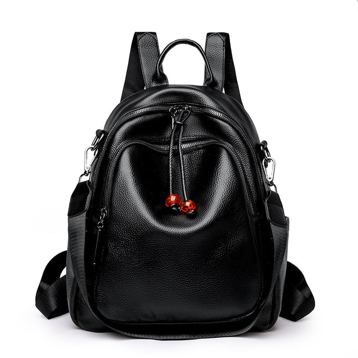 Premium Leather Travel Backpack Stornfield