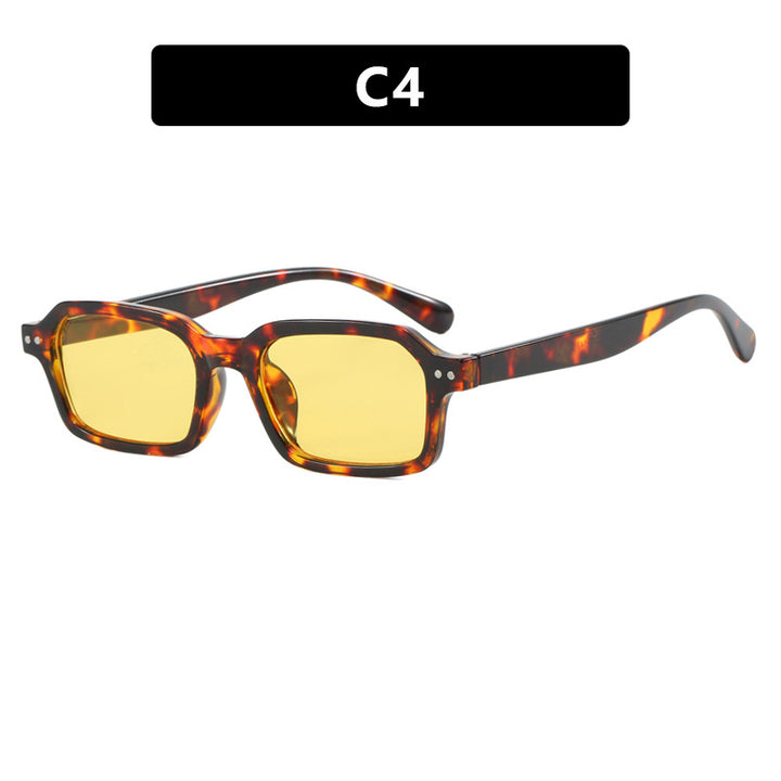 Women's fashionable square sunglasses in urban design Stornfield