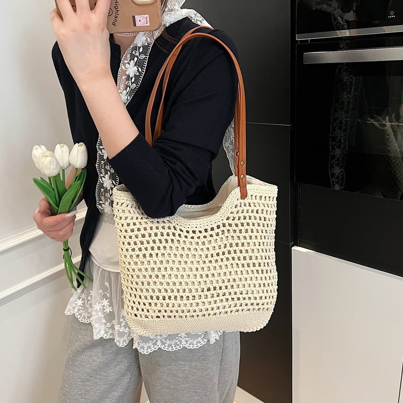 Woven Seagrass Tote Bag