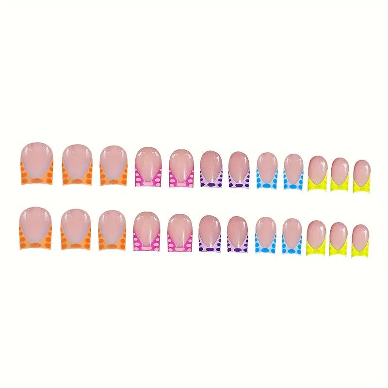 Trendy Decorative Press-On Nail Art Stornfield