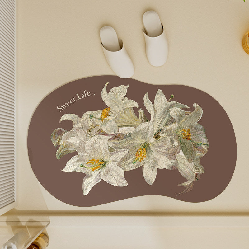 Modern Abstract Bath Mat