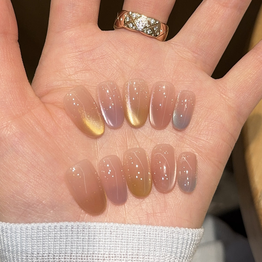 Acrylic Nail Set with Gradient Stornfield
