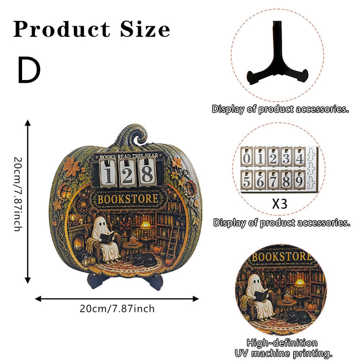 Decorative book counter Stornfield