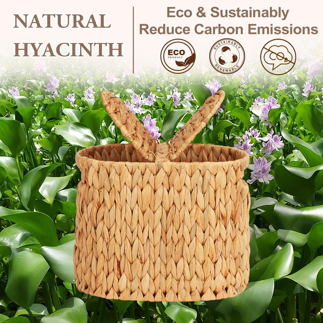 Handcrafted Woven Natural Fiber Napkin Holder Stornfield