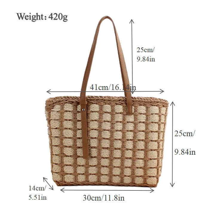 Handwoven basket bag Stornfield