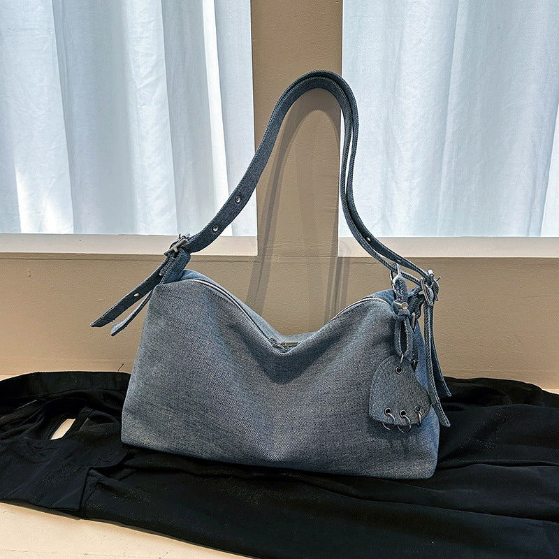 Fashionable Denim Shoulder Bag
