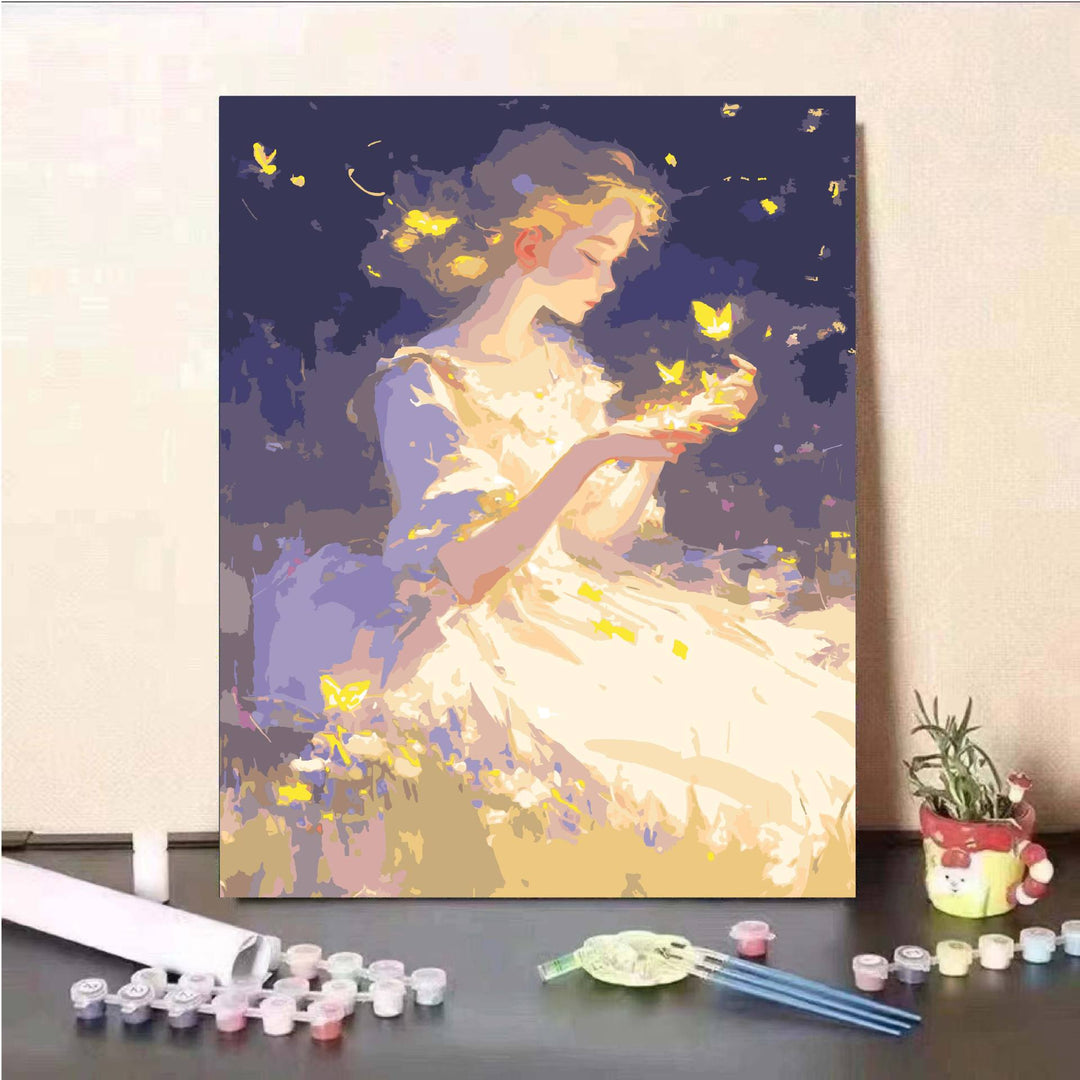 Dreamy Night Sky Canvas Art Kit Stornfield