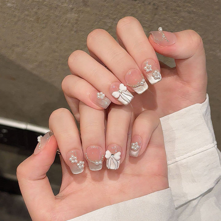 Decorative Glittery Press-On Nail Tips Stornfield