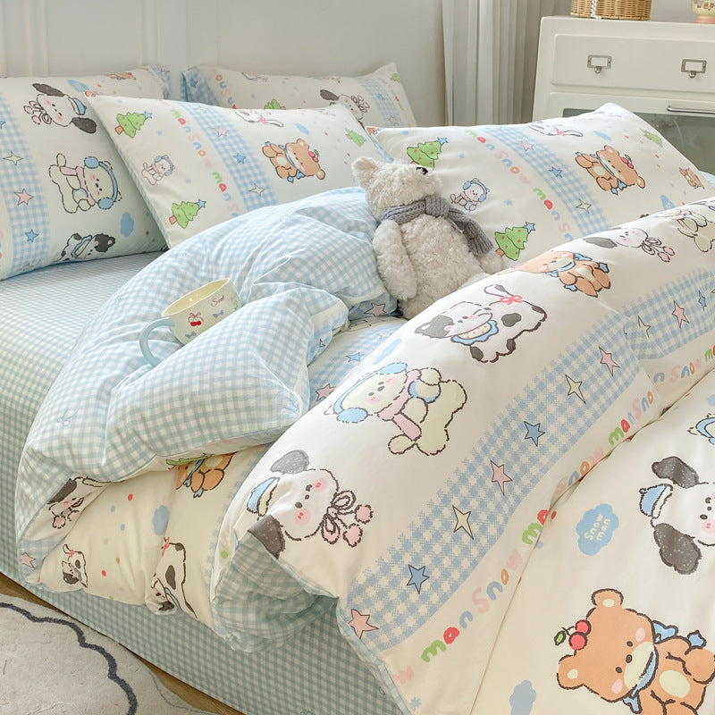 Floral Print Bed Linen Set