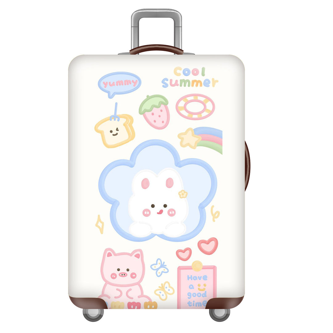 Women's Hard Shell Suitcase with Cheerful Stornfield Design