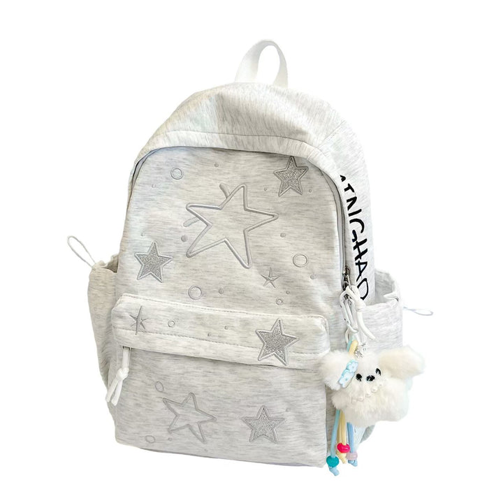 Star-Embroidered Lightweight Backpack Stornfield