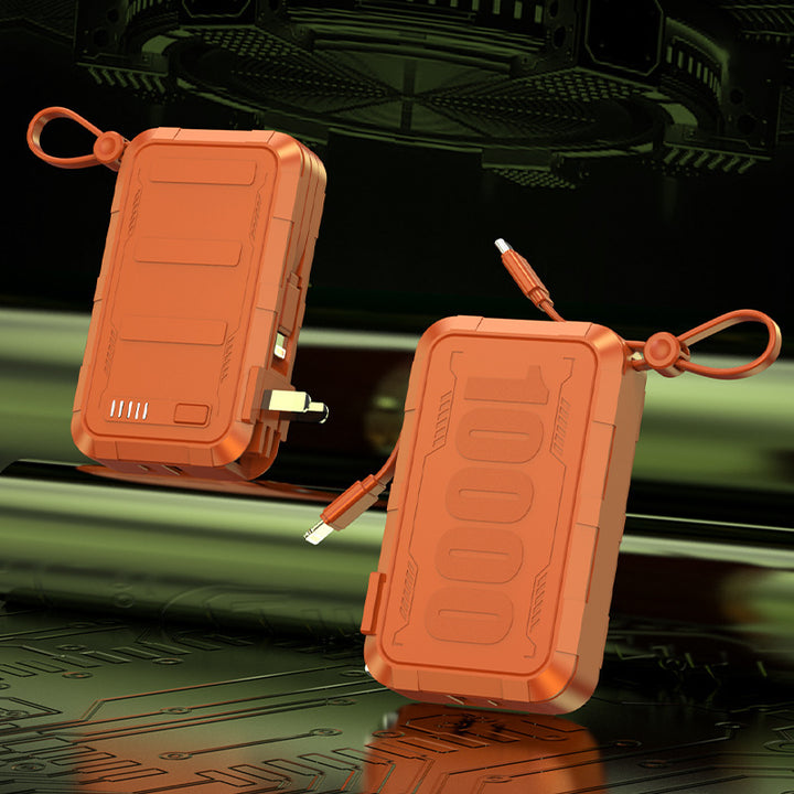 Portable power bank with robust housing and integrated fast charging function Stornfield