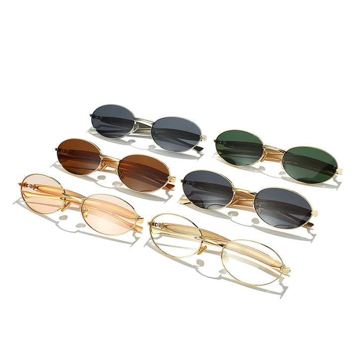 Elegant Oval Frame Sunglasses Stornfield
