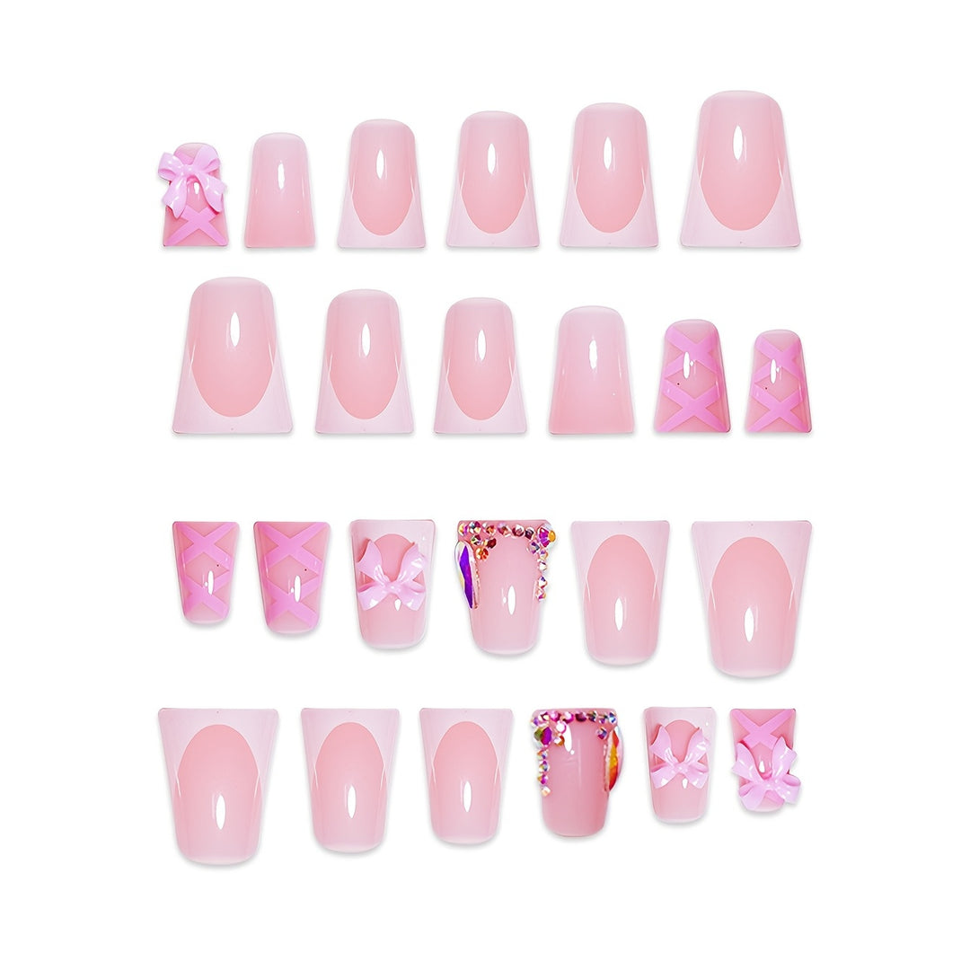 Decorative Press-On Nail Art Set Stornfield