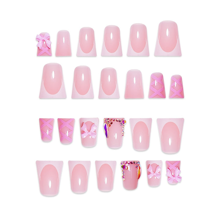 Decorative Press-On Nail Art Set Stornfield