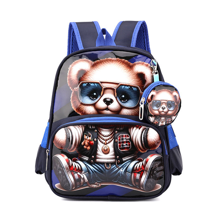 Kids' Adorable Lion-Themed School Backpack Stornfield