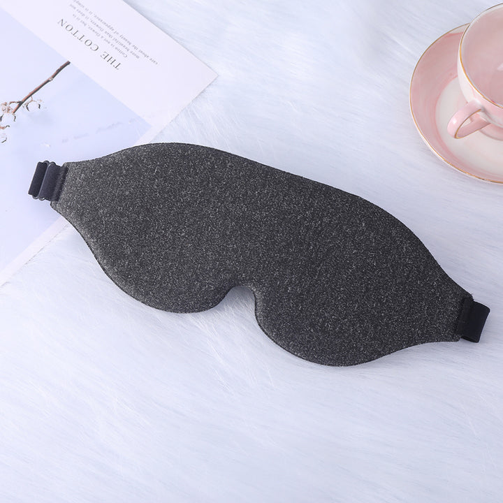 Unisex nan ergonomic 3D sleep mask with contoured eye cavities and adjustable comfort band Stornfield