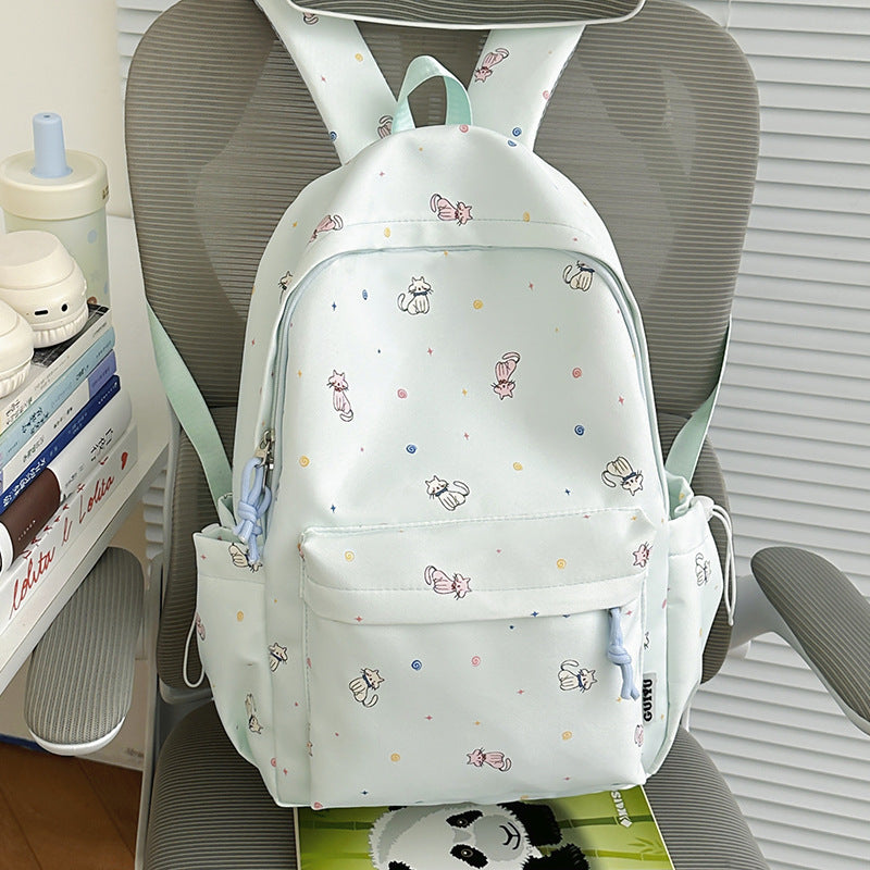 Playful Character-Themed School Backpack Stornfield