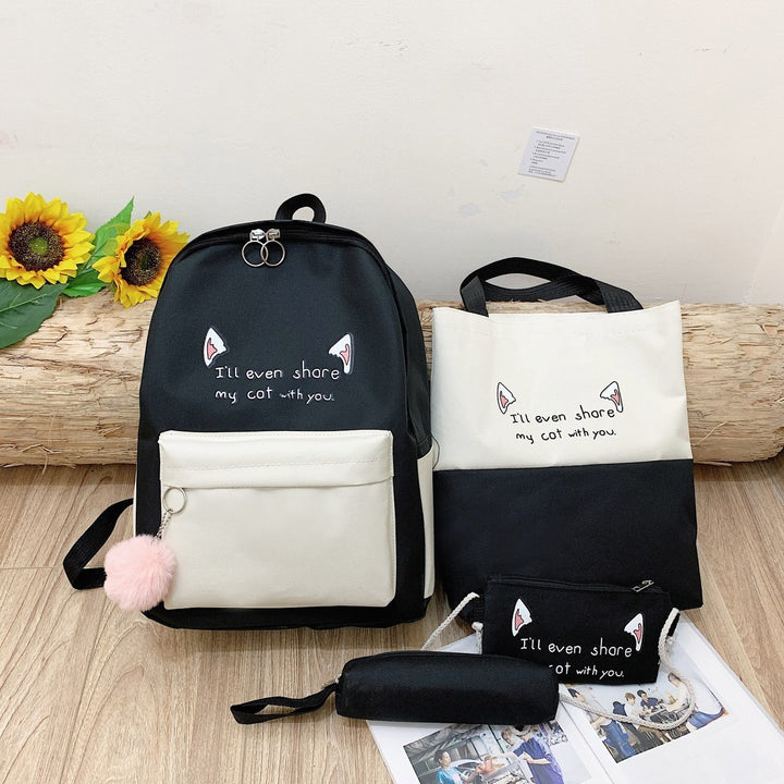 Cute Animal-Themed Backpack Set Stornfield