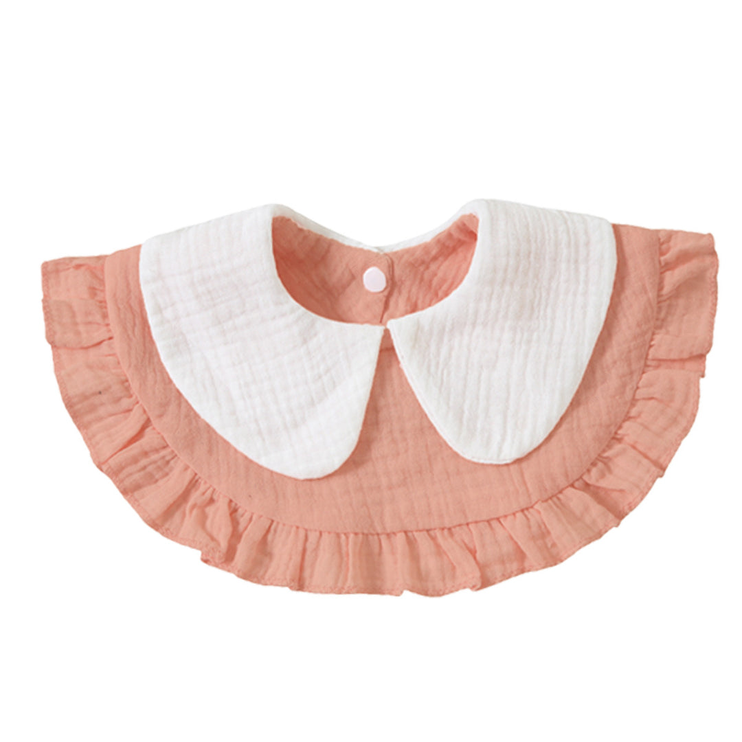 Ruffled Muslin Baby Bib Stornfield