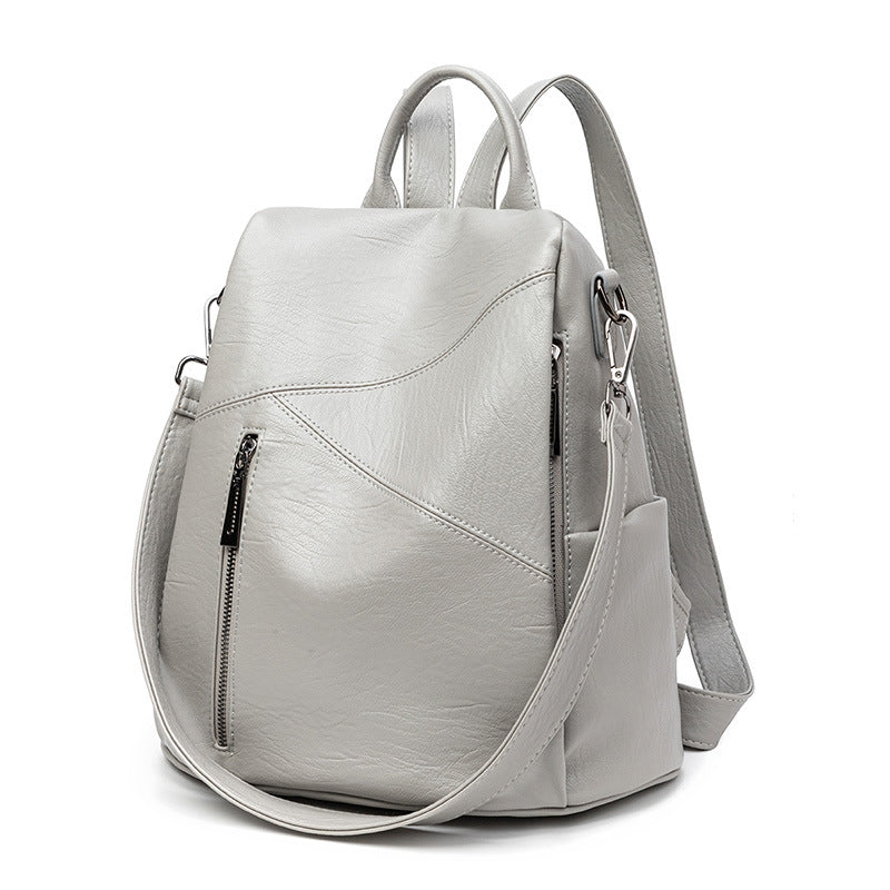 A4 Document Ready Vegan Leather Backpack