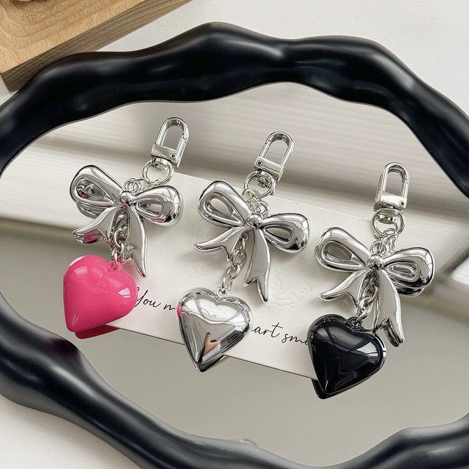 Heart-Shaped Charm Keychain Stornfield