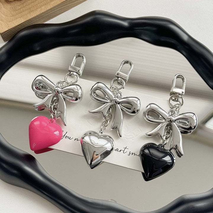 Heart-Shaped Charm Keychain Stornfield