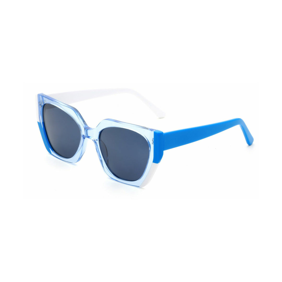 Women's designer sunglasses with angular frame and polarized lenses Stornfield
