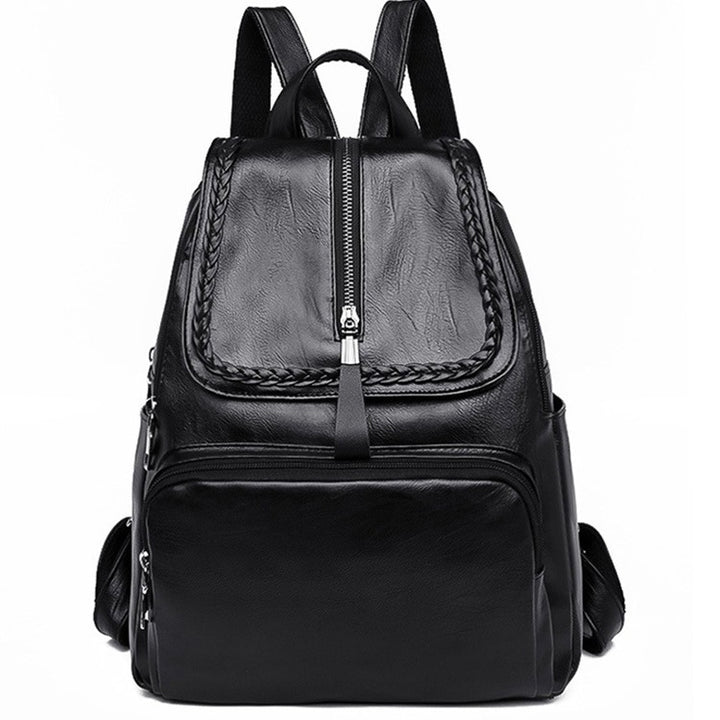 WoStylish Leather Backpack Stornfield