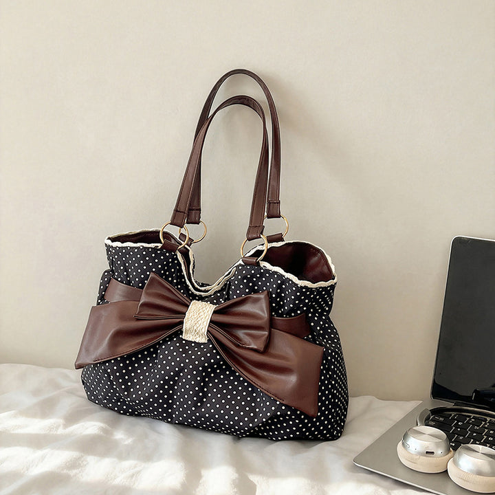 WoBow-Embellished Polka Dot Handbag Stornfield