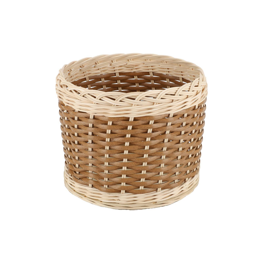 Handcrafted natural material storage basket Stornfield