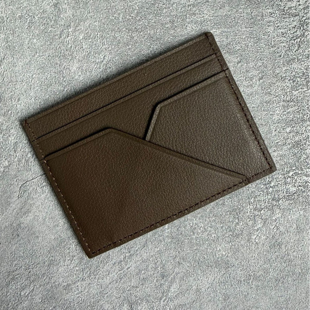 Minimalist Leather Card Case Stornfield